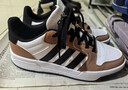 adidas ENTRAP美式校园风运动少年感复古篮球风板鞋男女阿迪达斯 白色/黑色/土褐色   41 实拍图