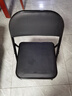 星奇堡星奇堡折叠椅培训椅靠背椅家用餐椅便携户外办公椅会议椅宿舍电脑 升级软包黑色 实拍图