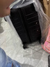 爱华仕行李箱28英寸拉杆箱男大容量旅行箱女密码箱托运多功能皮箱燕尾黑 实拍图