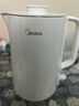 美的（Midea）烧水壶电热水壶电水壶家用 304不锈钢双层防烫全钢无缝开水壶 1500W快速沸腾 1.5L大容量SHM1568 实拍图