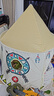 小斑鸠（little dove）儿童帐篷室内游戏屋/男孩蒙古包城堡玩具礼物 印第安狮子(含棉垫) 实拍图