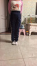 巴拉巴拉童装女童加绒裤子2025秋冬装新款儿童休闲运动裤长裤保暖束脚裤时 实拍图