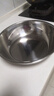【不锈钢】和面盆厨房烘焙家用火锅盆洗菜打蛋汤锅盆醒面盆料理盆 32cm【热卖款】不锈钢 和面盆 实拍图