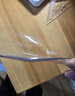 京东京造 2mm加厚无色 桌布防水防油透明桌垫无味PVC软玻璃桌面垫70*130cm 实拍图