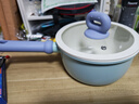 帅康（Sacon）奶锅不粘锅宝宝辅食锅婴儿小奶锅陶瓷煮面小汤锅牛奶泡面煮粥18CM 实拍图