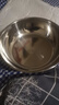 【不锈钢】和面盆厨房烘焙家用火锅盆洗菜打蛋汤锅盆醒面盆料理盆 32cm【热卖款】不锈钢 和面盆 实拍图