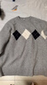 优衣库童装男童女童souffle yarn舒芙蕾针织衫长袖毛衣480863 03 灰色 160 实拍图
