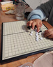 Toylezhi围棋五子棋磁性便携折叠棋盘儿童教学益智玩具磁石新年礼物中号 实拍图