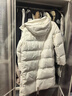 斐乐 RGB多彩羽绒系列|斐乐官方女装长款羽绒服2025冬季新款休闲外套 云菇白-WT M 165/84A/M 实拍图