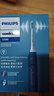 飞利浦（PHILIPS）【肖战推荐】声波电动牙刷钻石3系 年货节礼物 情人节情侣款送男生女友 微泡水流HX5181/02星云蓝 实拍图