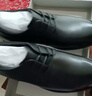 红蜻蜓正装商务加绒皮鞋德比鞋内增高婚鞋男 WTA73761ZA黑色增高绒里39 实拍图