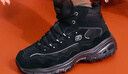 斯凯奇（Skechers）贝壳熊女鞋百搭高帮女靴厚底增高老爹鞋户外运动鞋168026 实拍图