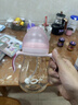 好孩子（gb）PPSU婴儿奶瓶宽口径奶瓶带手柄吸管小饿魔系列240ml粉色 6个月+ 实拍图