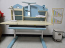 伯课（BOKE）伯课儿童学习桌可升降家用书桌中小学生课桌写字桌椅组合套装 110cm建筑家加高书架+海星椅+送装一体【蓝色】 实拍图