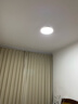欧普照明欧普led三防防水吸顶灯防虫圆形客厅卧室卫生间浴室阳台厨卫过道 白边35cm白光36瓦 实拍图
