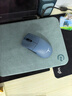 镭拓（Rantopad）G1 硬质皮革游戏防水鼠标垫 商务办公电脑鼠标垫 桌面垫 青色 实拍图