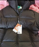 森马（Semir）新年骐骥红丨轻松羽绒羽绒服男25冬季三防外套情侣连帽上衣抗静电 黑色（灰鸭绒）90001 XL 实拍图