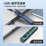 得力（deli）激光翻页笔 绿光教师ppt投影笔激光笔教鞭蓝牙连接演讲笔 无线演示翻页器课件笔 蓝色NS100 实拍图