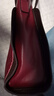 VQGT情人节包包女包托特包新款百搭女士通勤手提包轻奢时尚单肩斜挎包 酒红色 实拍图