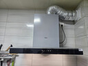 美的（Midea）抽吸排油烟机顶吸欧式 22大吸力 家用厨房油烟机排烟罩 自动清洗 烟灶套装 T36+Q325（天然气） 实拍图