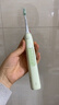 飞利浦（PHILIPS）【肖战推荐】声波电动牙刷钻石3系 年货节礼物 情人节情侣款送男生女友 微泡水流HX5161/05抹茶绿 实拍图