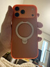 图拉斯Q3Air支点壳【相机按键全包|超强防摔气囊】适用苹果17promax手机壳iphone17promax支架保护套 橙 实拍图