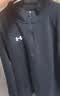 安德玛（Under Armour）UA秋冬Rival男子1/4拉链抓绒保暖长袖运动休闲卫衣1386016 黑色001 M 实拍图