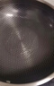 炊大皇 炒锅 304不锈钢炒菜锅煎锅 平底不粘炒锅32cm 可立可视盖不挑灶 实拍图