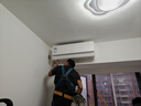 海尔空调 麦浪舒适风 大1匹 一级能效变频 冷暖两用 卧室空调挂机 国家补贴 以旧换新 KFR-26GW/E2-1 实拍图