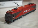 长鸣 [现货] N比例 仿真火车模型 HXD3D 和谐电3D 电力机车 HXD3D-0035 雷锋号 实拍图