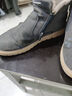 回力棉鞋男鞋冬季加绒加厚雪地靴男保暖防滑防水休闲鞋面包高帮靴子男 蓝色WBN3146 42 实拍图