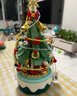 乖明星新年礼物儿童玩具男孩女孩生日礼兼容乐高积木拼装圣诞树八音乐盒 实拍图
