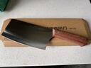 京东京造 9系菜刀 家用切片菜刀具更省力花梨木手柄90Cr【顶格9铬】 实拍图