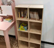 家逸实木书架落地矮书柜自由组合格子柜客厅置物架可叠摞收纳电视柜 实拍图