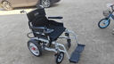 迪护电动轮椅车老人全自动轻便可折叠旅行专用智能超轻便携式家用代步 实拍图