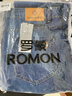 罗蒙（ROMON）牛仔裤男春夏季商务休闲裤子男士宽松直筒长裤 浅蓝色 30 实拍图