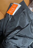 雪中飞秋冬新款时尚休闲舒适廓形男士“H”版型印花立领连帽羽绒服男 黑色|8056 3XL /190/108A 实拍图