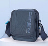 卡拉羊单肩包男士斜挎包多隔层帆布包休闲小包户外胸包CX4008藏青旅行 实拍图