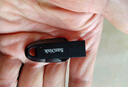 闪迪（SanDisk）64GB USB3.2 U盘 CZ550黑色 读速100MB/s 安全加密 数据恢复 学习办公电脑车载 高速大容量优盘 实拍图