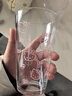 三丽鸥kt猫粉色牛奶凯蒂猫印花玻璃水杯可爱少女心果汁牛奶喝水杯 粉色kt猫 450ml 实拍图