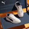 彪马（PUMA）经典透气休闲小白鞋男女款秋季运动板鞋CAVEN 391939 杏仁糖色-海军蓝-09 44 实拍图