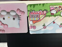【办公标配】鼠标垫少女心凯蒂猫桌垫Hello kitty小号笔记本办公桌通用数码键盘垫 凯蒂猫 冰淇凌车 260*210*2mm（无锁边） 实拍图