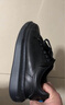 百丽撞色小白鞋男秋季牛皮舒适厚底休闲板鞋A1160CM3 暗夜黑  42 实拍图