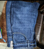 真维斯（Jeanswest）王一博代言牛仔裤男秋冬新款天丝舒适修身直筒高端潮牌休闲裤子男 深蓝【天丝常规】 32 码(2尺5) 【建议130-140斤】 实拍图