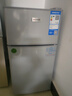 志高（CHIGO）小冰箱迷你小型家用冷藏冷冻两用宿舍出租房用双门办公室电冰箱节能省电 【一级能效】58L银色【三天约一度电】 实拍图