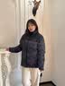 波司登（BOSIDENG）反季羽绒服90绒男女同款情侣短款时尚休闲加厚立领面包服外套 【店长推荐】岩脊深灰雪山9EM2 M 165/88A 体重约110-120斤 实拍图