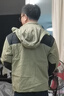 东方骆驼（EASTERN CAMEL）情侣三合一冲锋夹克男女装户外运动外套防风衣 浅绿三合一 L  实拍图
