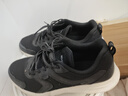 特步跑步鞋男鞋运动鞋男轻便减震休闲鞋跑鞋学生鞋 黑白 45码 实拍图