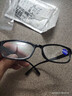 高档减龄老花镜护目平光防蓝光眼镜显年轻中老年人老花眼镜 黑色【1付】 老花200度【参考55-59岁】 实拍图