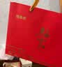 恒源祥红围巾女秋冬季羊毛围脖生日礼物新年年会送妈妈本命年女神节礼盒 实拍图